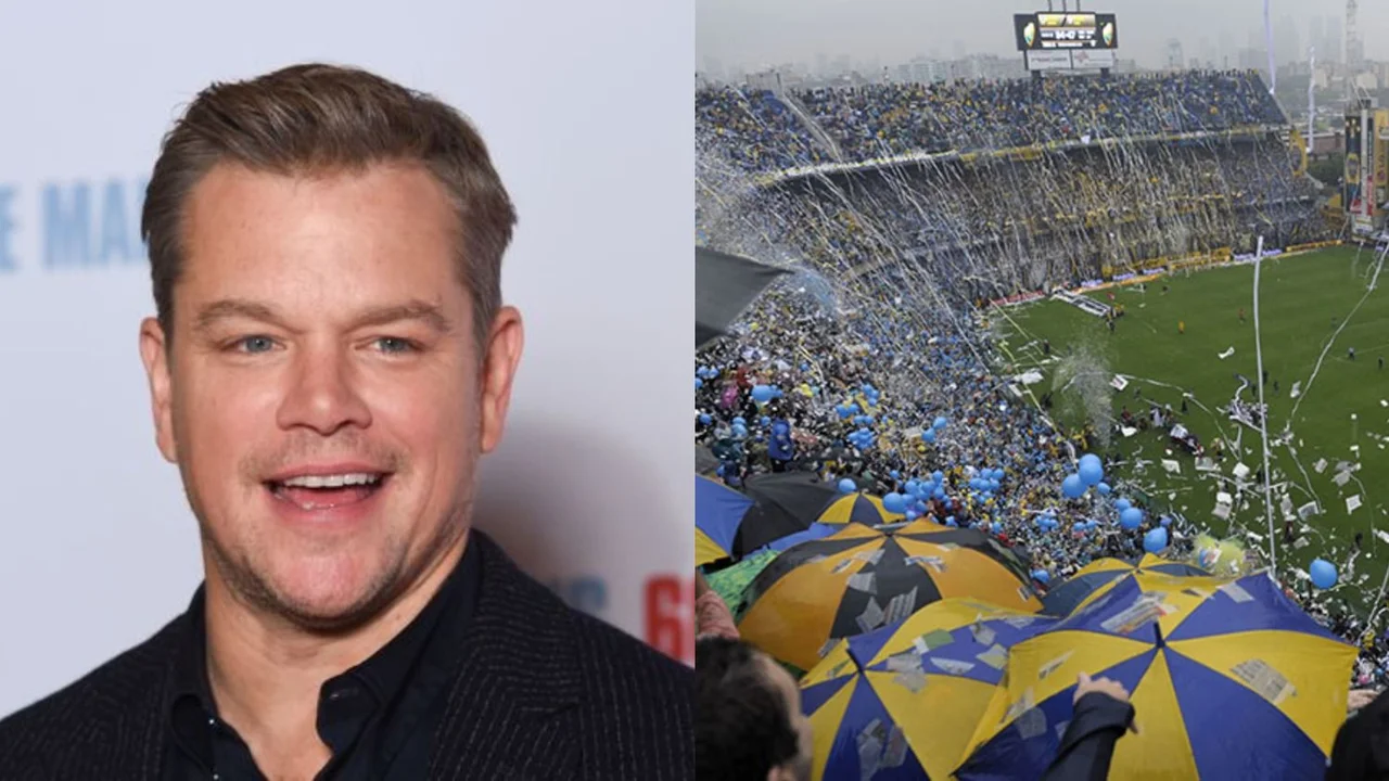 Matt Damon Boca Juniors