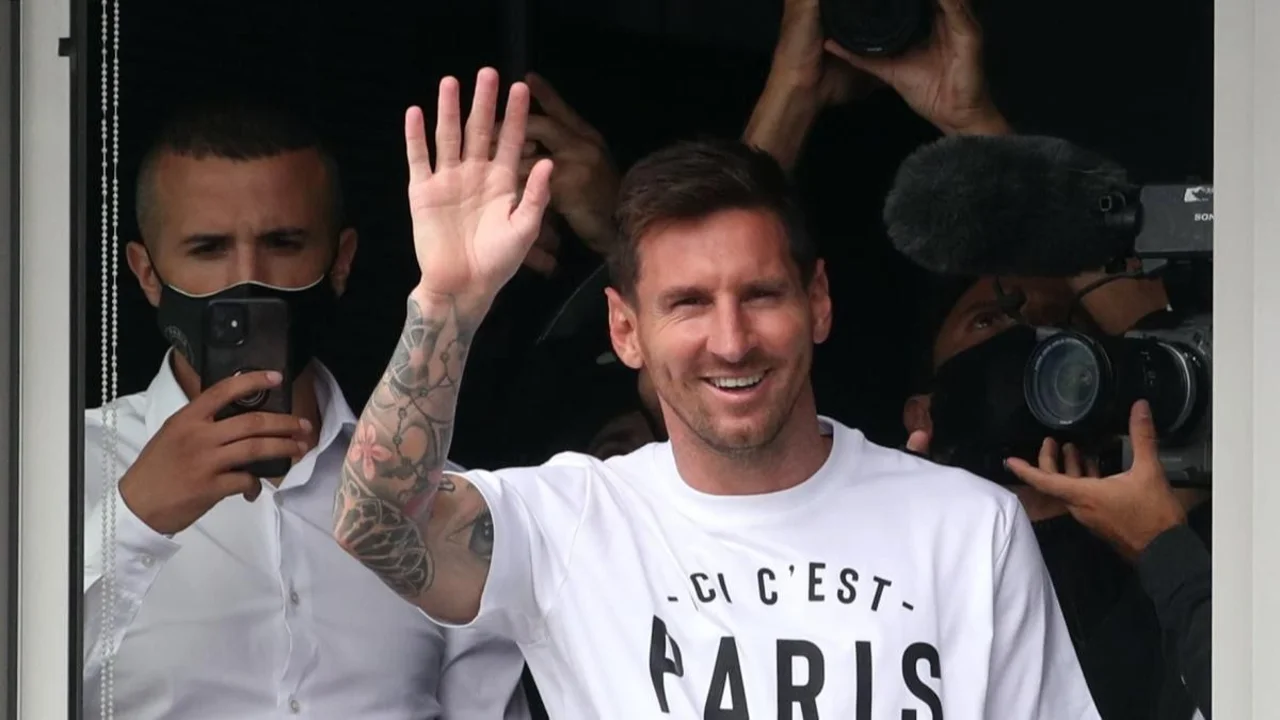 Lionel Messi en París