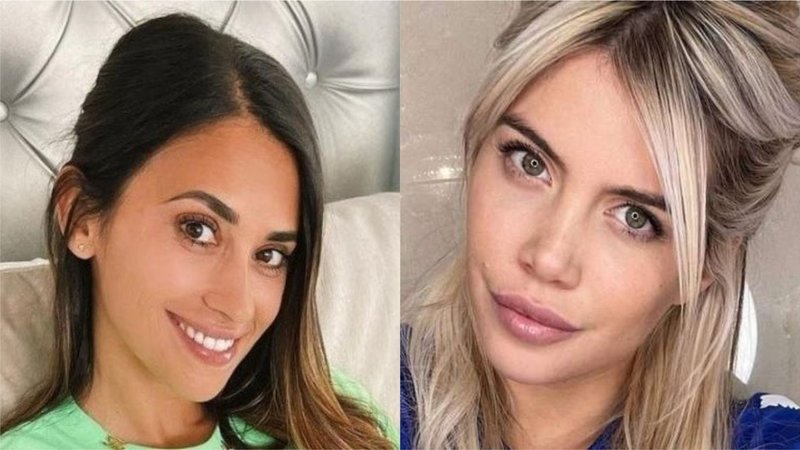 Antonella Roccuzzo y Wanda Nara