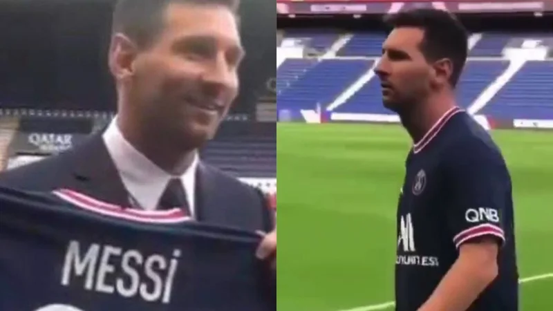 Lionel Messi en el PSG