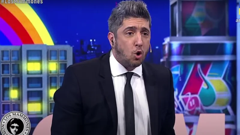 Jey Mammón tuvo un error en una nota con Betiana Blum y culpó al aire a la producción