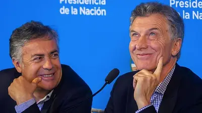Macri y Cornejo Macri y Cornejo