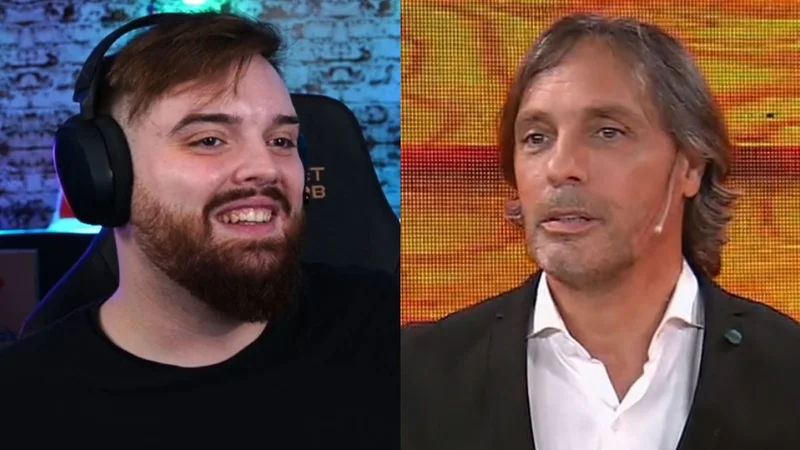 Ibai Llanos Gustavo López presentación de Messi