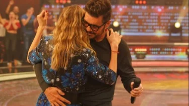 Tinelli y Guillermina Valdés bailaron cumbia en ShowMatch