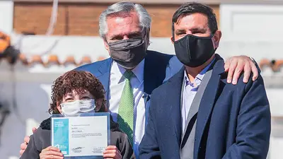 Alberto Fernández: "Tenemos la tranquilidad de haber hecho mucho" Alberto Fernández: "Tenemos la tranquilidad de haber hecho mucho"