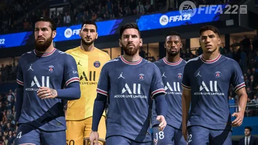 "¿El primer equipo de seis estrellas?": hasta FIFA 22 bromeó con Messi en el PSG