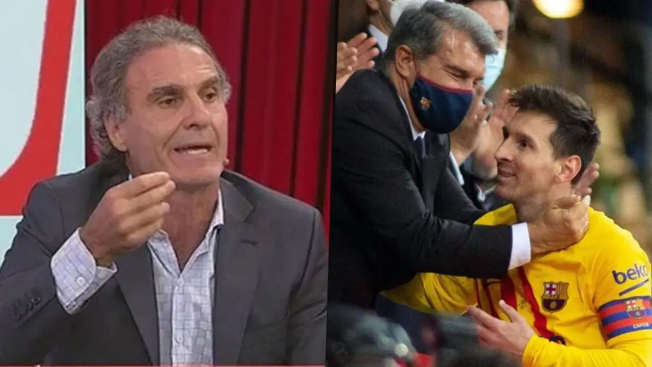 Oscar Ruggeri disparó contra Laporta y los dirigentes de Barcelona por dejar ir a Messi