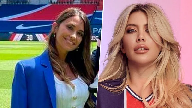 Wanda Nara, Antonela Roccuzzo, PSG, Lionel Messi, Mauro Icardi