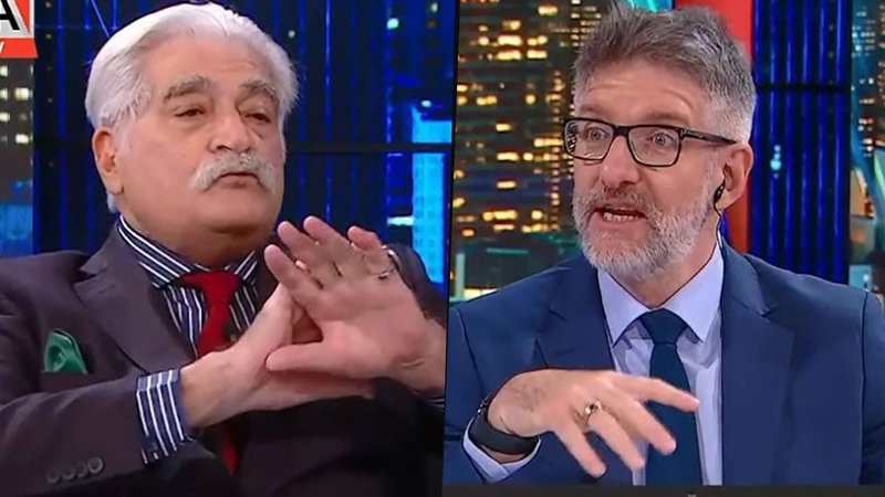 Jorge Asís y Luis Novaresio