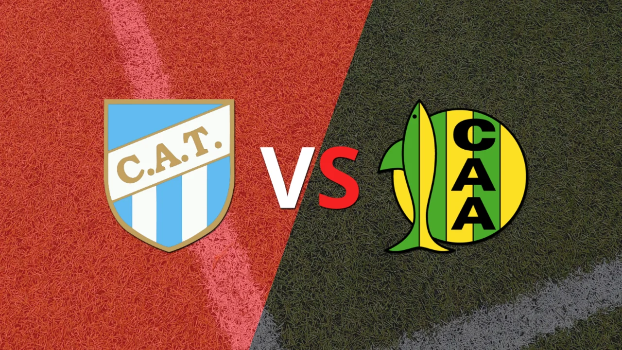 Aldosivi empata ante Atlético Tucumán pese al doblete de Martín Cauteruccio