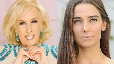 Mirtha Legrand y Juana Viale. Mirtha Legrand y Juana Viale.