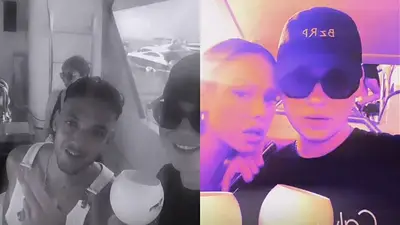 C Tangana, Bizarrap y Ester Expósito C Tangana, Bizarrap y Ester Expósito