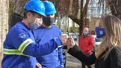 Galmarini inauguró una red cloacal que beneficiará a miles de vecinos en Avellaneda Galmarini inauguró una red cloacal que beneficiará a miles de vecinos en Avellaneda