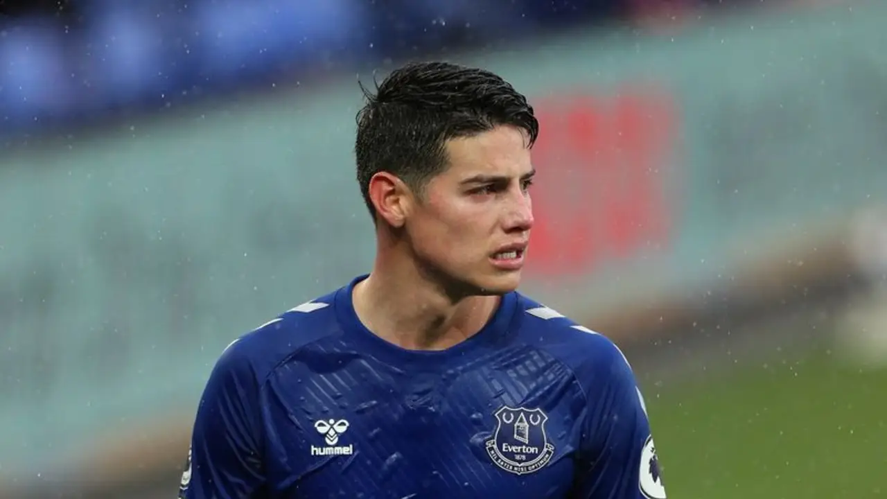 Futbolista colombiano James Rodríguez aislado por cercanía a contagiado con COVID-19