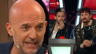 El Pelado López, furioso con La Voz Argentina: "Me pone nervioso"