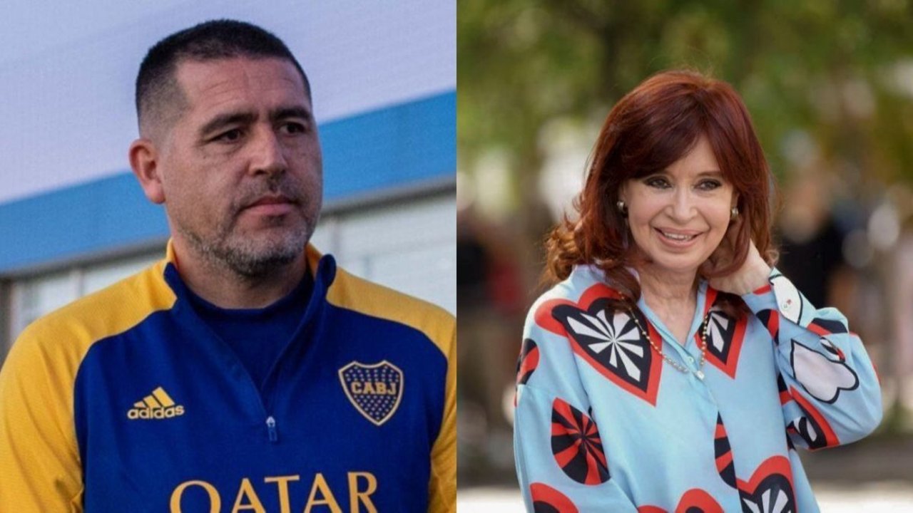 Juan Román Riquelme, Cristina Fernández de Kirchner, Boca, fútbol