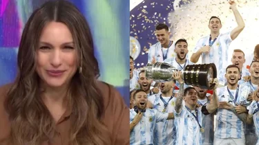 La fantasía de Pampita con dos figuras de la selección argentina
