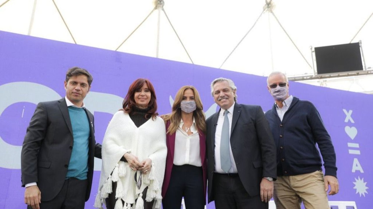 El Frente de Todos define cuándo y dónde será su cierre de campaña