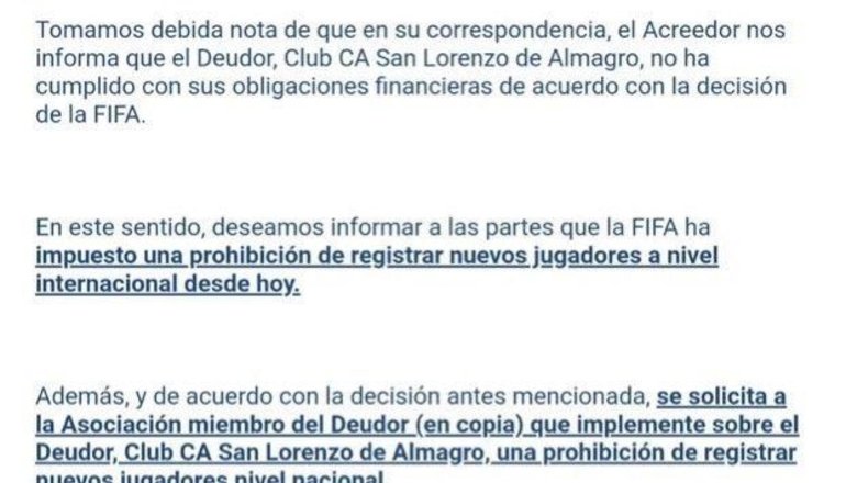 FIFA San Lorenzo Paulo Díaz