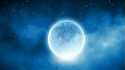 Luna azul Luna azul