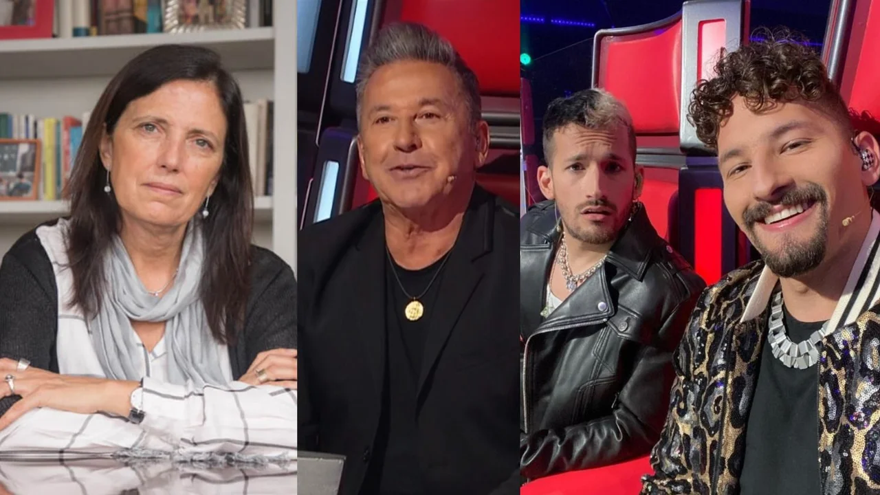Claudia Piñeiro, Ricardo Montaner y Mau y Ricky