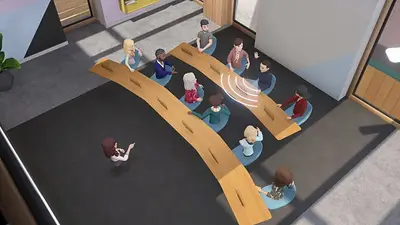 Facebook lanza app de trabajo remoto en realidad virtual, lo califica como nuevo paso al "metaverso" Facebook lanza app de trabajo remoto en realidad virtual, lo califica como nuevo paso al "metaverso"