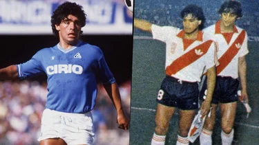 El increíble y desapercibido debut de Maradona en Napoli ante River