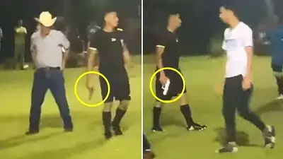 Fútbol, Honduras, árbitro, video viral Fútbol, Honduras, árbitro, video viral