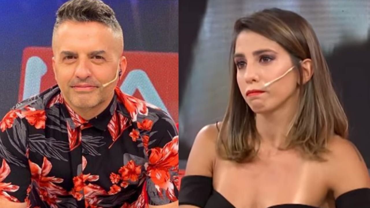 Ángel de Brito y Cinthia Fernández.