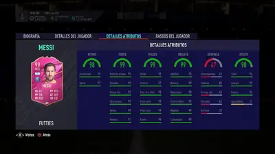 FIFA 21: la impresionante carta de Lionel Messi en PSG FIFA 21: la impresionante carta de Lionel Messi en PSG