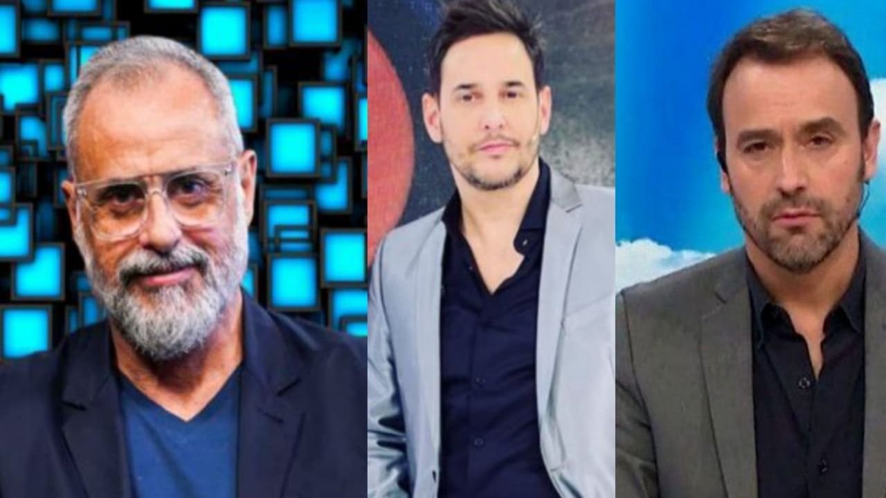 Jorge Rial, Adrián Pallares y Rodrigo Lussich.