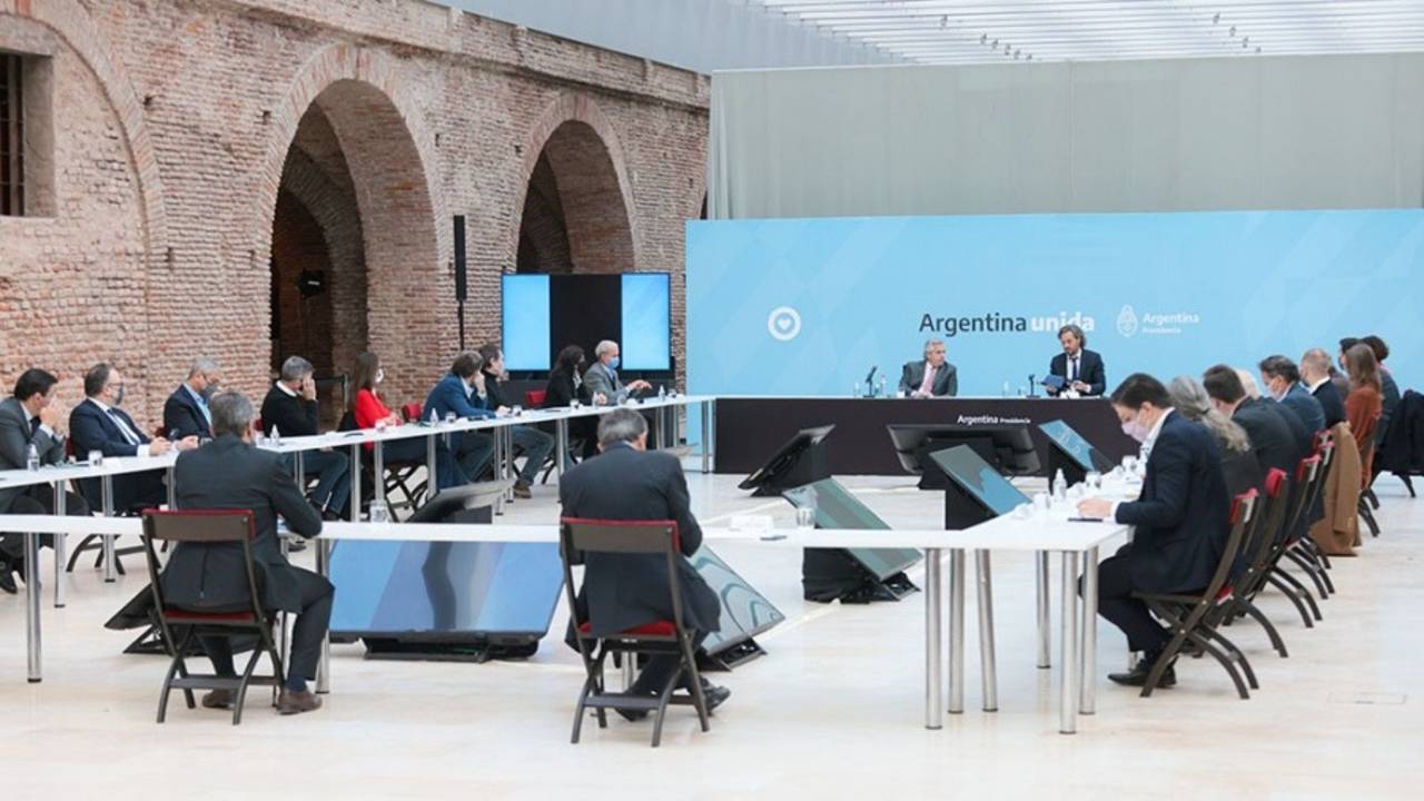 Con eje en la recuperación económica, Alberto Fernández se reunió con su Gabinete