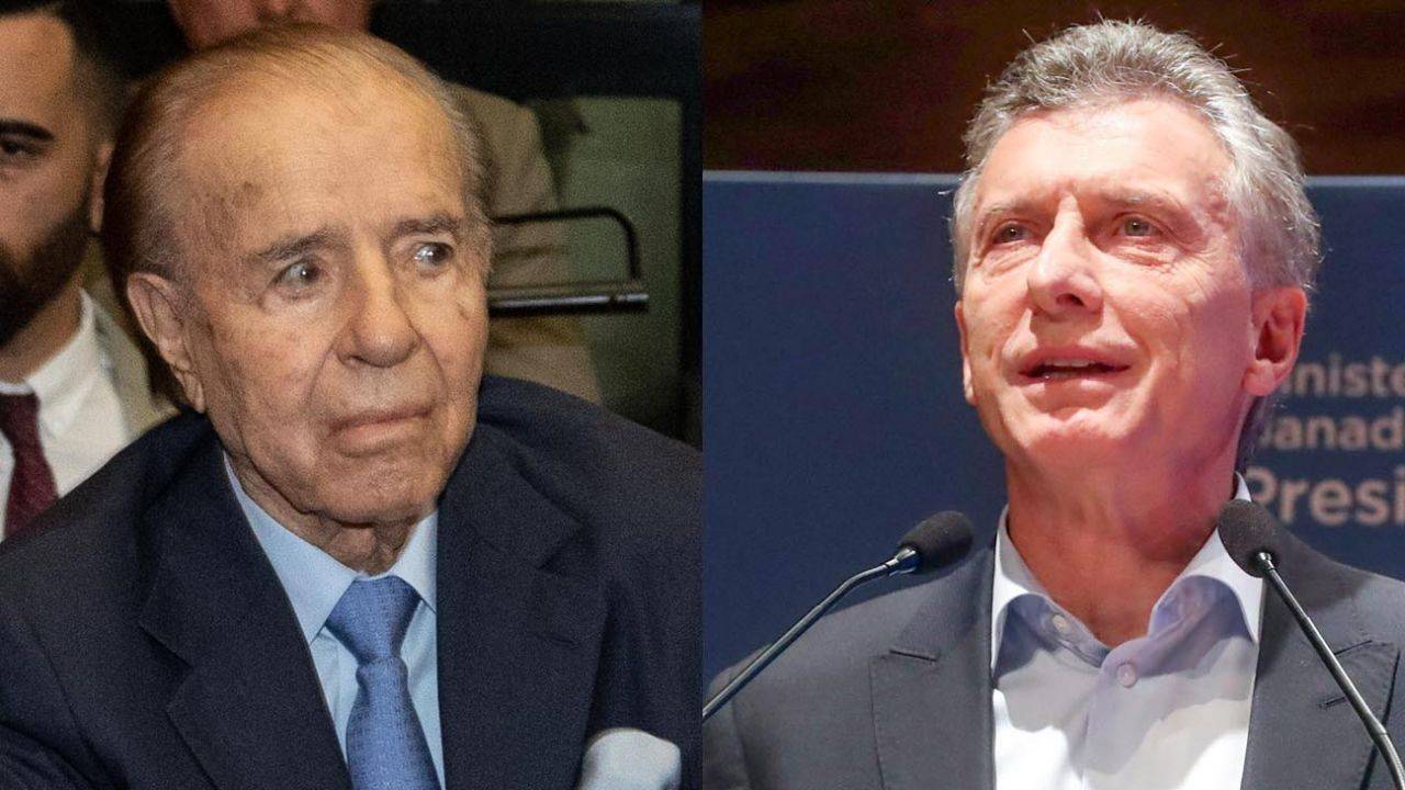 Macri ya no oculta nada y reivindicó a Menem: "Era un peronismo democrático"