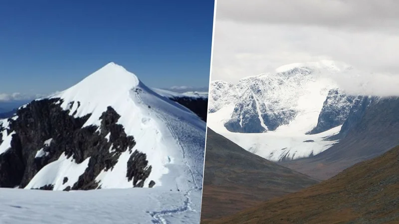 El monte Kebnekaise se hunde año a año por la crisis climática