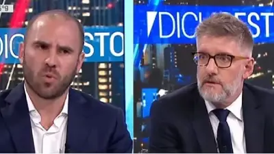 Martín Guzmán y Luis Novaresio Martín Guzmán y Luis Novaresio