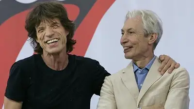Charlie Watts. Mick Jagger Charlie Watts. Mick Jagger