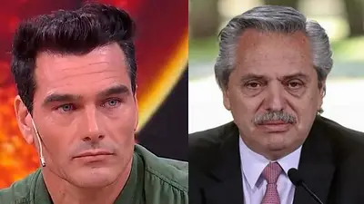 Hernán Drago y Alberto Fernández. Hernán Drago y Alberto Fernández.