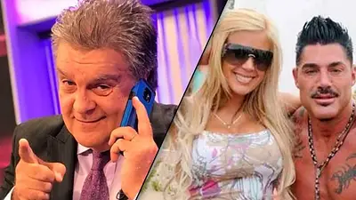 Ricardo Fort, Virginia Gallardo, Luis Ventura, televisión Ricardo Fort, Virginia Gallardo, Luis Ventura, televisión