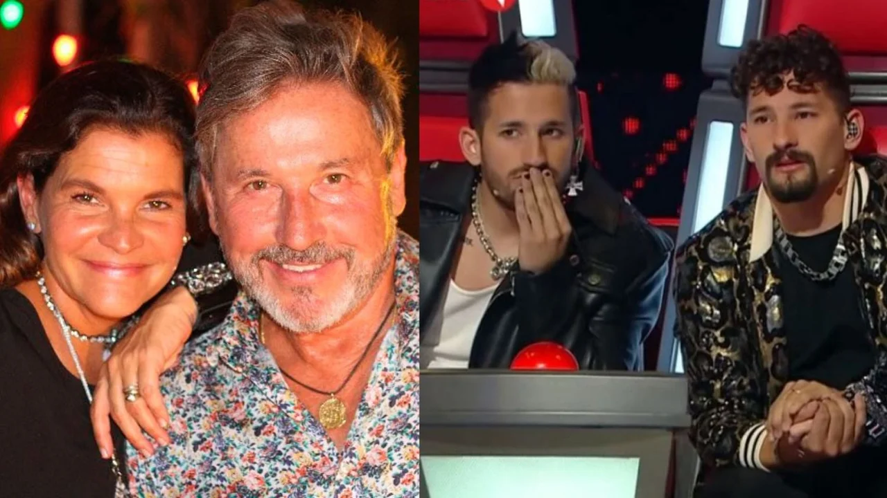 Ricardo Montaner y su esposa Marlene Rodríguez Mau y Ricky