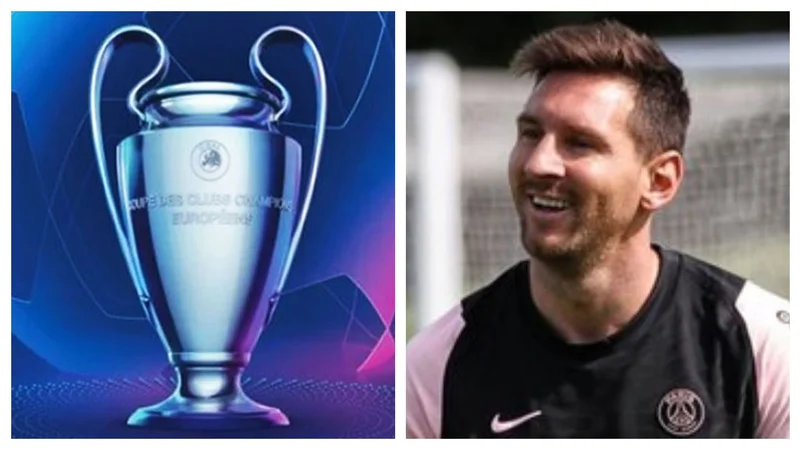 Lionel Messi PSG Champions League