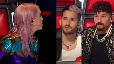 Lali Espósito y Mau y Ricky Montaner Lali Espósito y Mau y Ricky Montaner