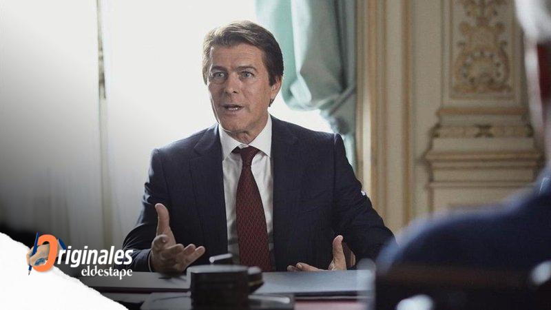 Gabriel Corrado en la serie Riviera, inspirada en Macri