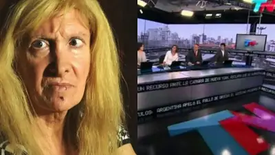 Zulma Lobato enojada. Zulma Lobato enojada.