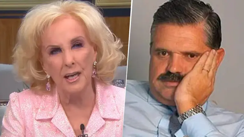 Mirtha Legrand lanzó un extraño mensaje sobre el bigote de López Murphy