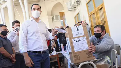 Elecciones 2021: Gustavo Valdes obtuvo la reelección en Corrientes Elecciones 2021: Gustavo Valdes obtuvo la reelección en Corrientes