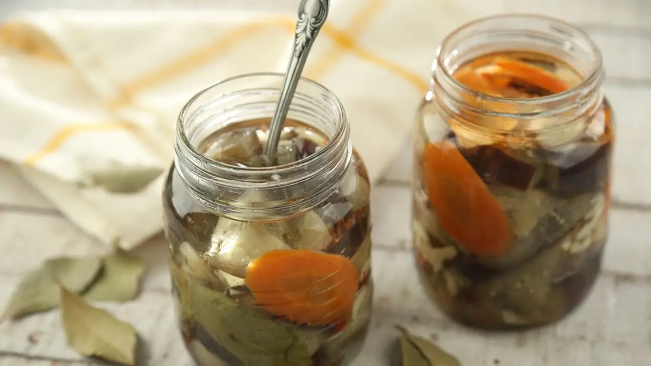 berenjenas al escabeche 