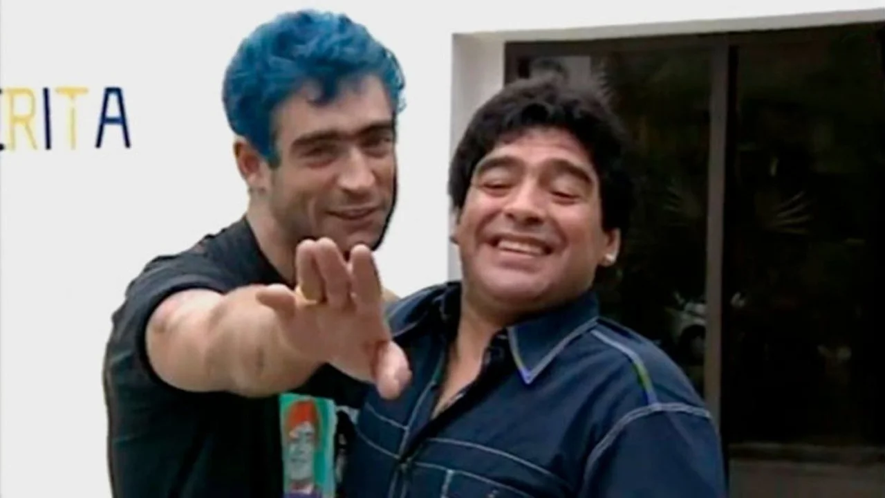 Diego Maradona. Rodrigo Bueno.