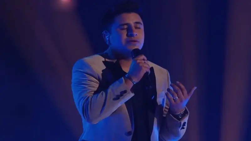 Francisco Benítez en La Voz Argentina.