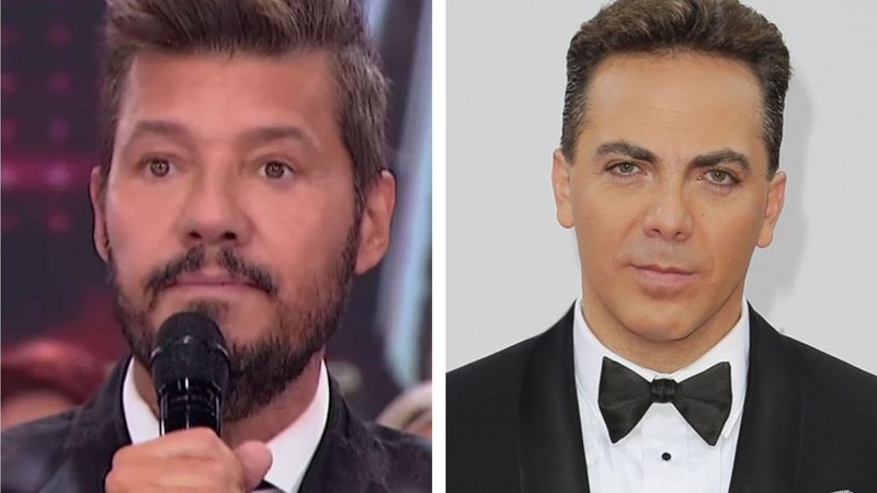 Cristian Castro. Marcelo Tinelli