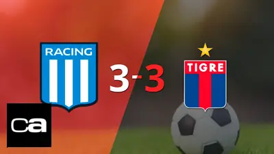 Tigre empata ante Racing Club pese al doblete de Mateo Retegui Tigre empata ante Racing Club pese al doblete de Mateo Retegui